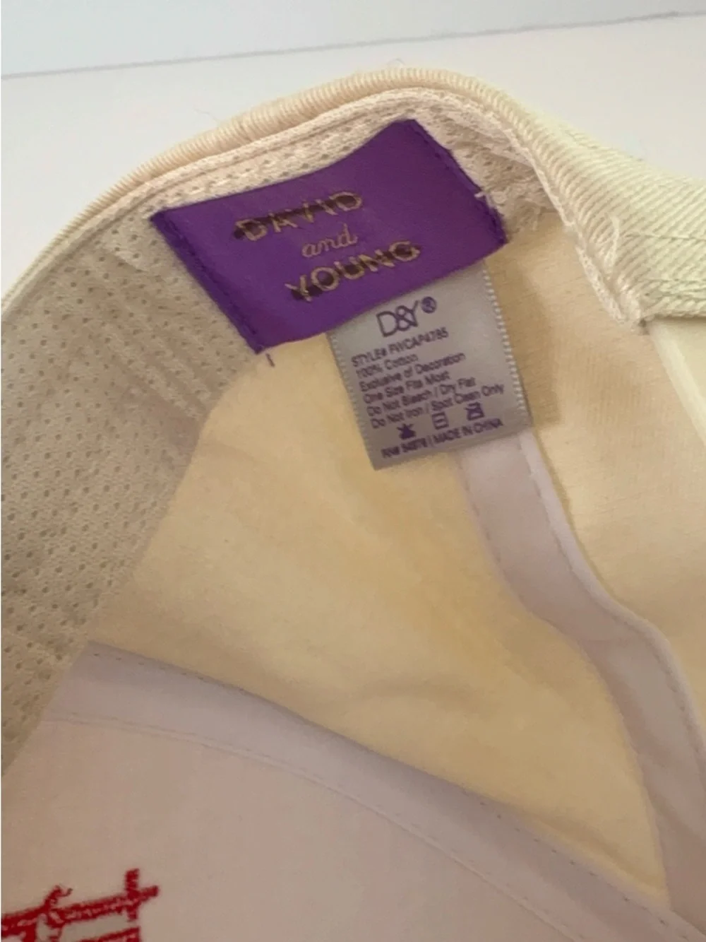 NWOT David and Young Sorry About My Husband Vintage Trucker Hat